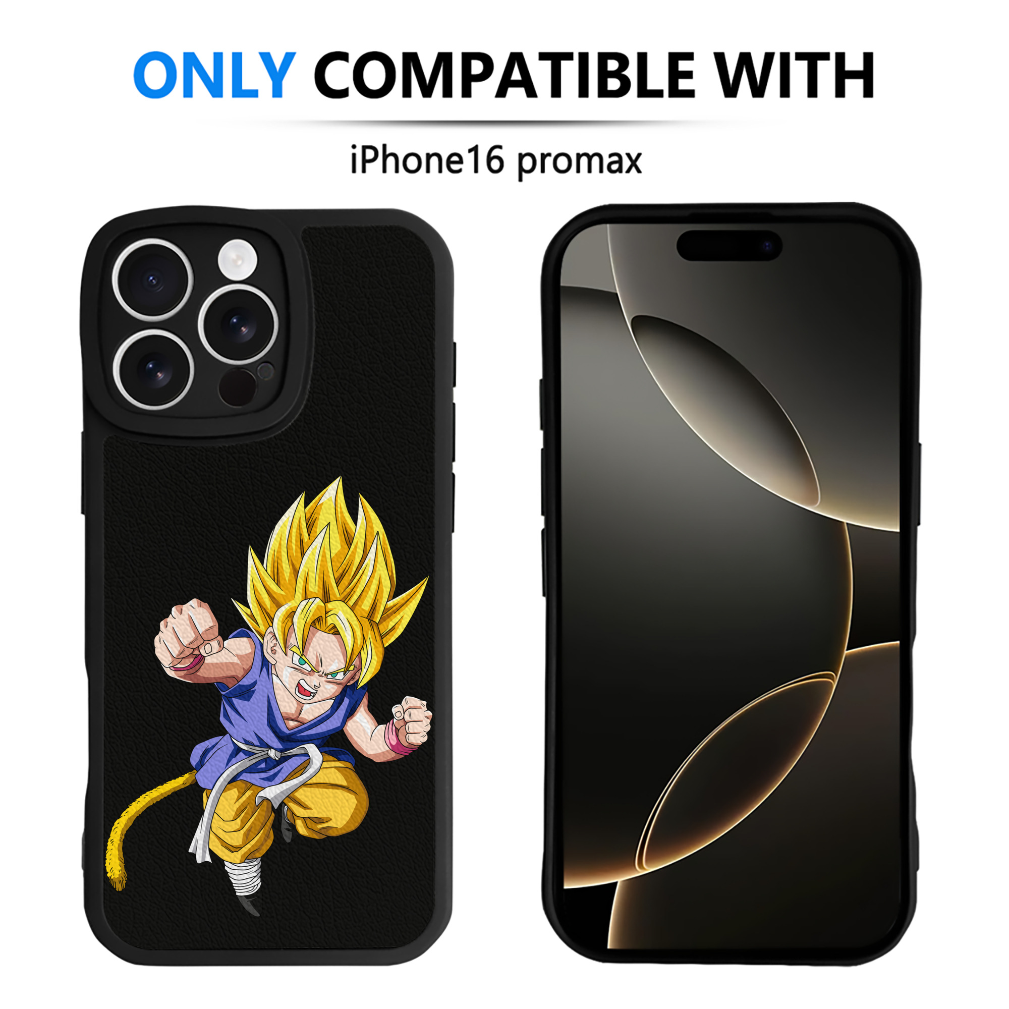 （画像用） ドラゴンボール ベジット DRAGON BALL Vegetto 【iPhone 16シリーズ対応】シリコンスマホケース（レザー調） 材質：シリコン